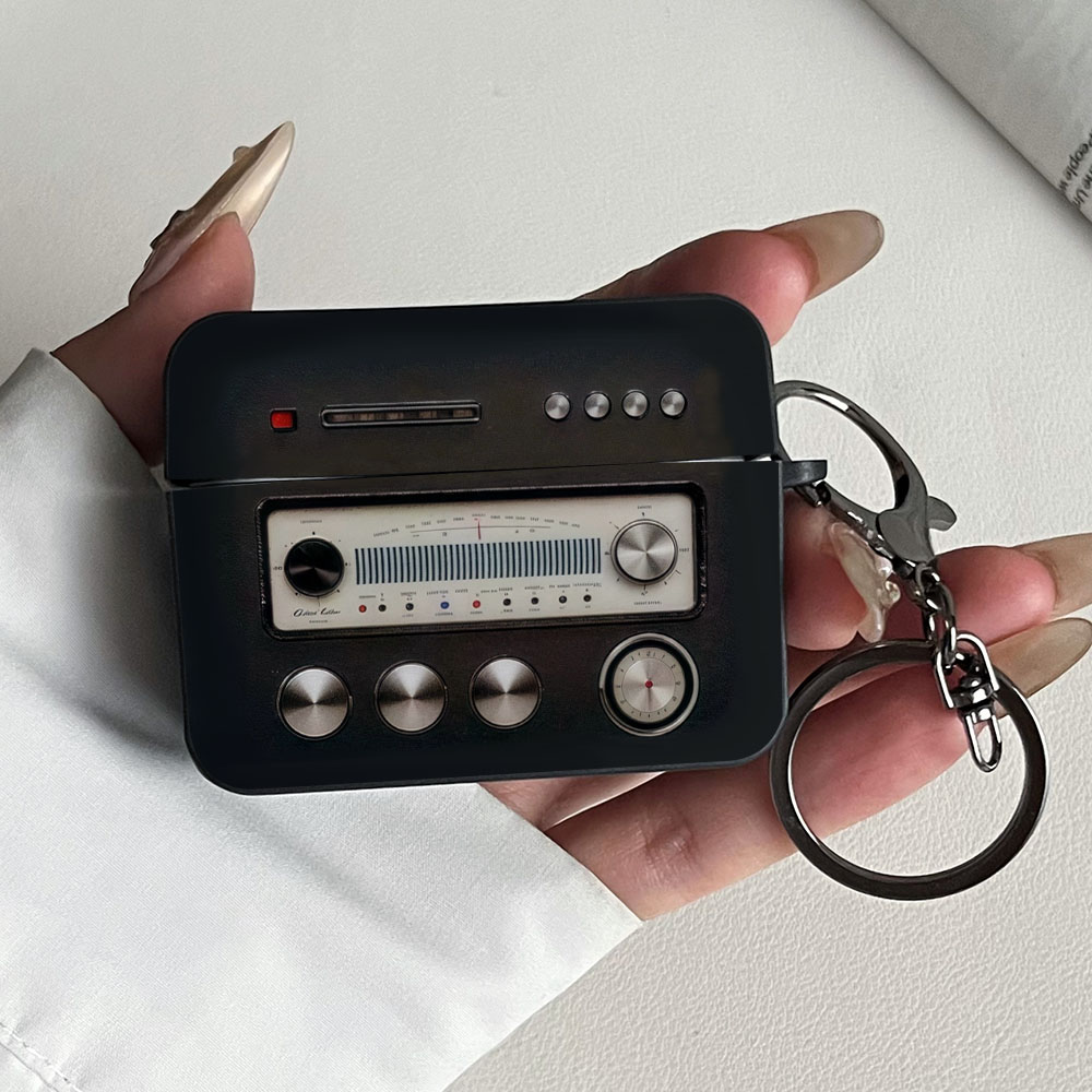 Anker Speaker Soundcore Boom 2 - Sevimli Retro Radyo Siyah Kare Kulaklık