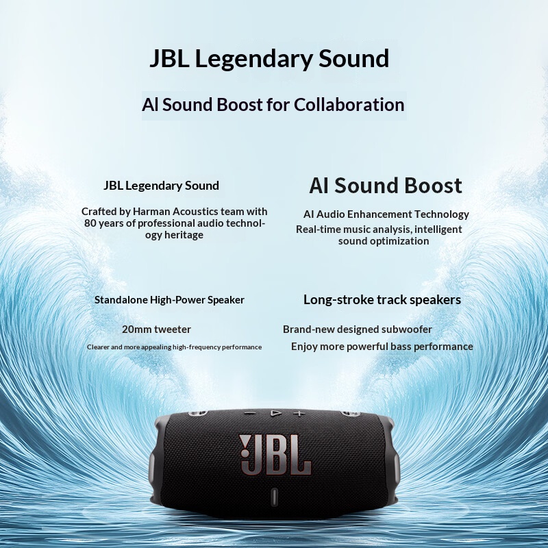 JBL CHARGE6 Su Üzerinde Çalma  - Anker Speaker Soundcore Boom 2 incelemesi ve fiyatı